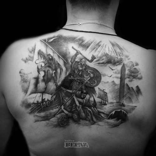 Викинги чб реализм